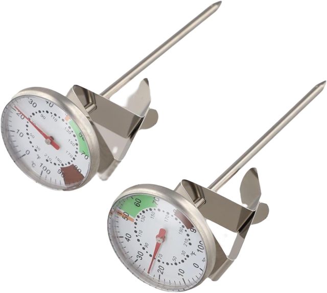 Thermomètre de cuisine, type sonde pour eau, lait, café, mesure de la température des boissons