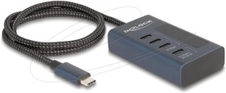 Delock Hub USB 10 Gbps avec 4 Ports USB-C et Power Delivery