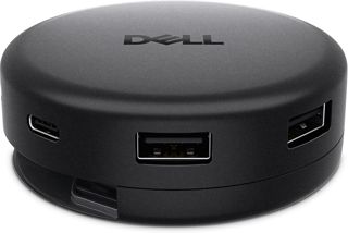 Dell DA326, Kabelgebunden, USB 3.2 Gen 1 (3.1 Gen 1) Type-C, 100 W, 2500 Mbit/s, Schwarz, 1,25 Gbit/s