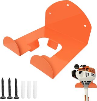 Support Debroussailleuse Mural, 15 x 15 x 10cm, Orange