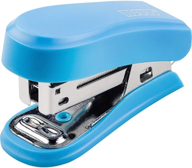 Dahle 79895 Agrafeuse Mini Nous +320 Capacité 12F Agrafes N.10 Plastique Bleu