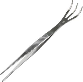 Wazakura Pince Bonsaï 220 mm avec Râteau, Acier Inoxydable, Japon