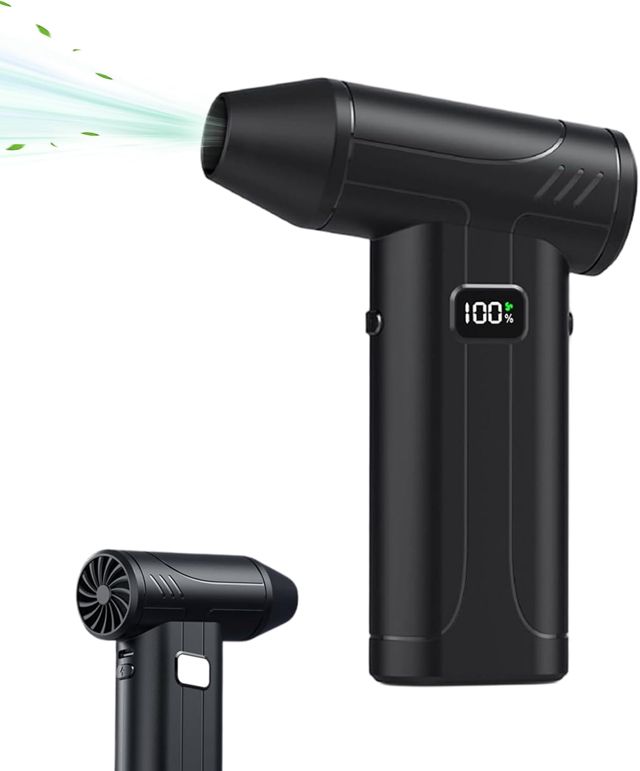 Dépoussiéreur à Air Comprimé Nettoyeur Portable et sans Fil 90000 TR/Min