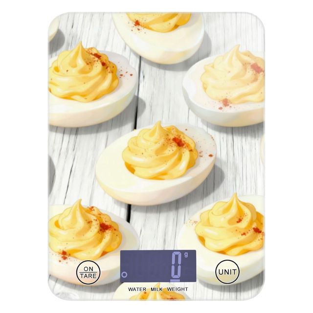 Balance de cuisine en bois facile à nettoyer pour aliments 5 kg/5 g (piles non incluses) - Gris