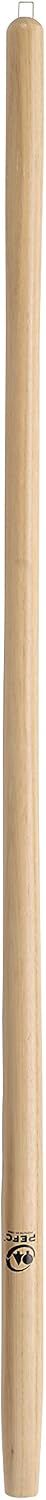 LEBORGNE - Manche De Rechange Cintré En Bois Certifié PEFC 100% - Pour Fourche/Pelle Alsace - 130 cm - Bois De Frêne Poncé Et Verni - Idéal Jardinage Et Bricolage