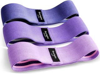 Suright Bande Elastique Musculation en Tissu, Bande Elastique Fitness