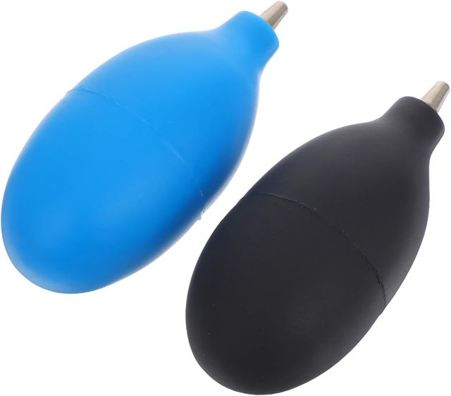 Veemoon Souffleur d'air en Caoutchouc 2 Pièces pour Caméra et Clavier, Nettoyeur de Poussière Robuste et Sûr, Outil de Nettoyage Pratique pour Écran D'ordinateur