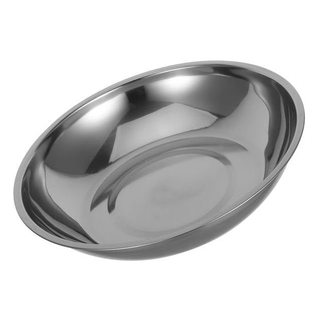 Zerodeko Plateau de Pesée en Acier Inoxydable Argenté pour Balance Électronique, Accessoire Pratique de Remplacement Cuisine et Boulangerie