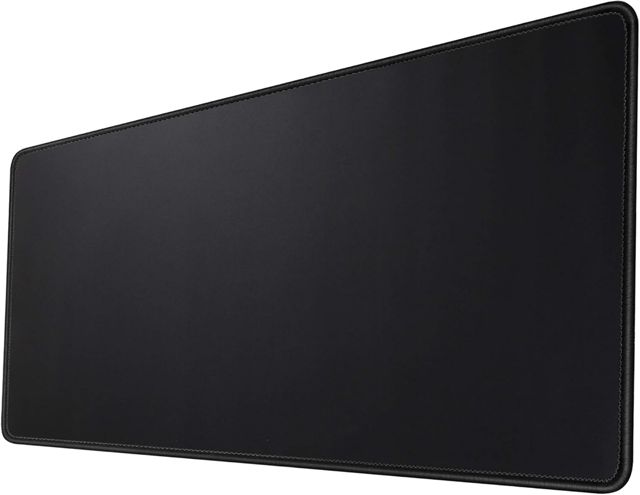 Tapis de Souris Gaming, (600 x 300 mm) Grand Souris Tapis avec Base en Caoutchouc Anti-Glissant pour Maison/Bureau/Gamer (60x30 Black001)