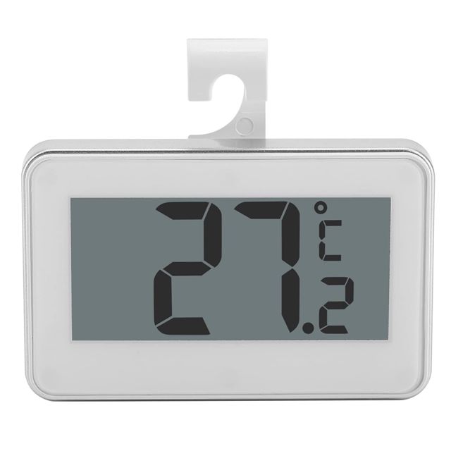 Haofy Thermomètre de Réfrigérateur pour Mini-congélateur, Affichage LCD Numérique, Plage de Température Précise de -4 °F à 140 °F pour la Cuisine à Domicile et le Restaurant