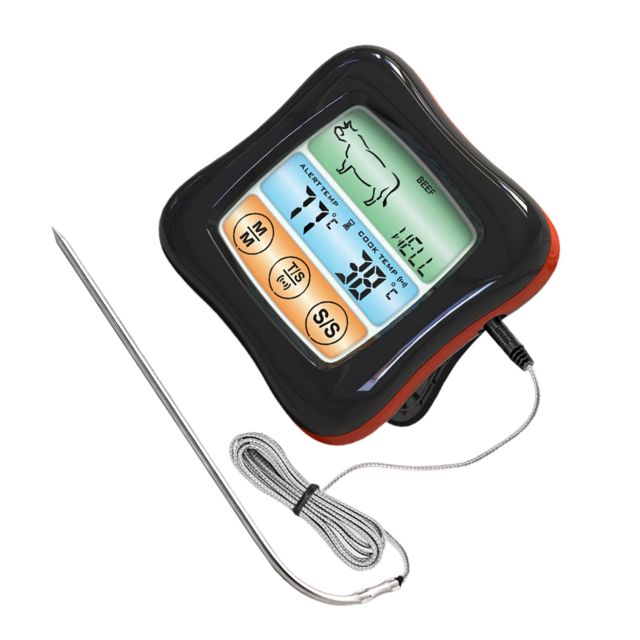 Thermomètre à Viande Numérique à Écran Tactile pour Barbecue