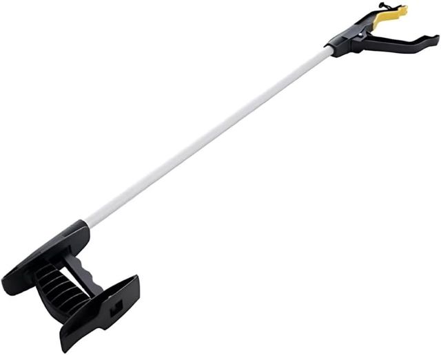 Mobiclinic, Pince télescopique, 60 cm, Marque européenne, Attrape tout, Pour les personnes âgées et handicapées, Noir