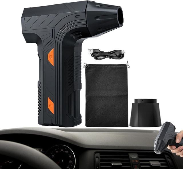 Dépoussiéreur à Air Rechargeable 80 000 RPM Trois Vitesses Réglables