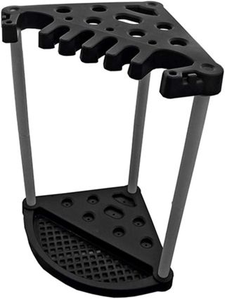 Keter 230826 Support d'angle pour outils de jardin Noir