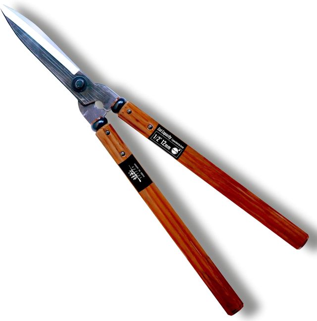 SUIZAN Cisaille à haies 575mm - Taille japonaise deux mains précise