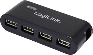 LogiLink UA0085 Hub USB 2.0 4 Ports 2 A Noir