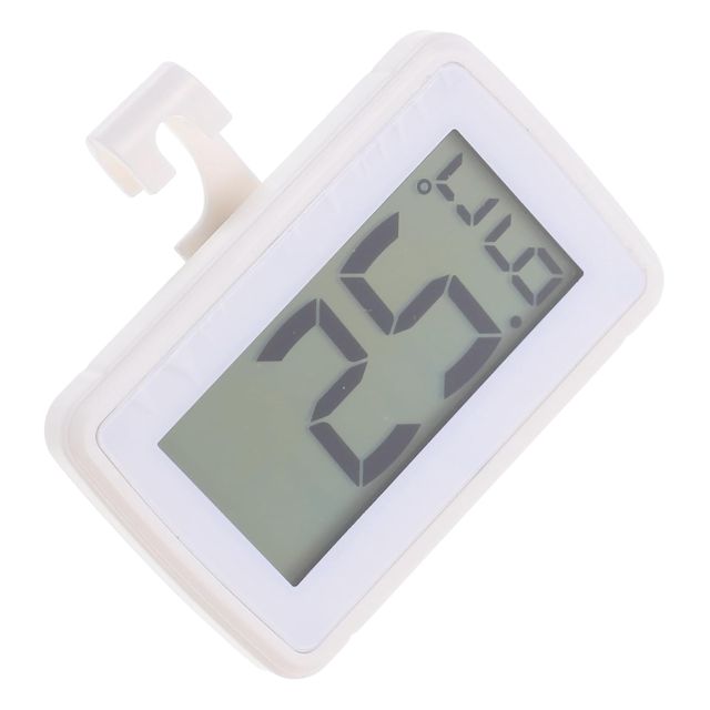 VICASKY Thermomètre Numérique Plage de Mesure 20℃ à 110℃ Étanche de Réfrigérateur en ABS Haute Précision Affichage Facile pour Usage Intérieur Maison