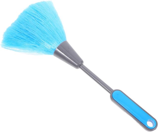Brosse de Nettoyage Portable en PP Bleu pour Clavier D'ordinateur Brosse Élégante et Moderne Ménage, Fiabilité Longue Durée, pour Bureau et Maison
