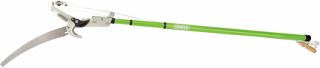 Draper Sécateur télescopique de 1,37 à 2,5 m | 32 mm de diamètre maximum | Scie d'élagage incurvée de 355 mm | Outil de jardin extensible à visser et verrouiller | Lame de coupe à corde | 33855