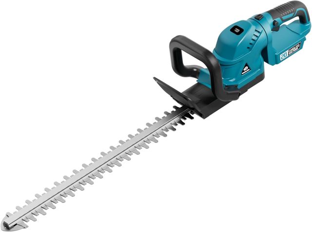 Taille-haie 52 cm de long pour batterie Makita 18 V, cisaille à arbustes manuelle sans fil, taille-haie électrique (capacité de coupe de 15 mm, moteur sans balais, tête rotative à 180°, sans batterie)