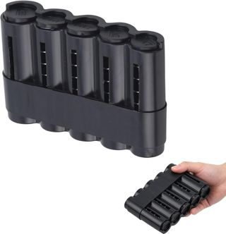 Monnayeur Portable 5 Compartiments Pour Pièces Euro Pour Caisse Monnaie Porte-monnaie Plastique Robuste Pour Chauffeurs,Vendeurs Compact 13×8,3×3,4 Cm