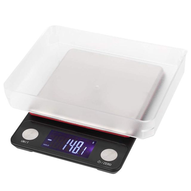 Yctze Balance de Cuisine Rechargeable par USB - Balance Numérique Multifonctionnelle pour la Cuisine et la Pâtisserie, capacité de 5 Kg avec une Précision de 0,1 G