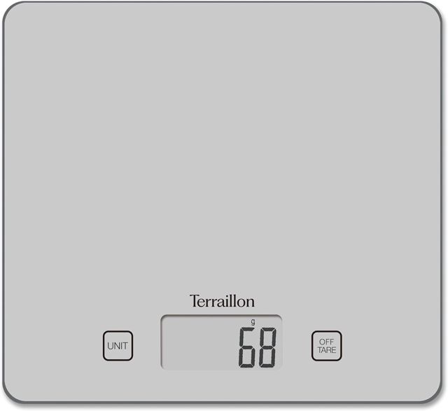 TERRAILLON Balance de cuisine électronique, Ultra compacte T1040