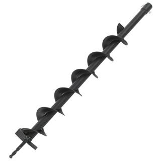 Mèche Jardin Tarière, Foret de Jardinage Tarière pour Perceuse Mèche de Forage Outil de Plantation Acier 80 mm