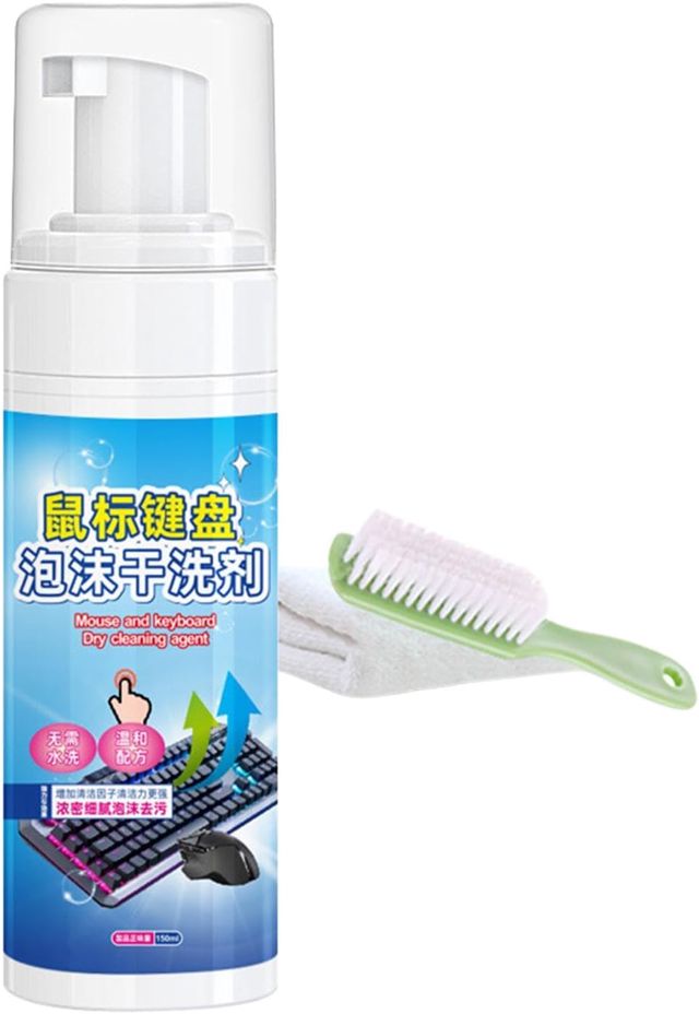 Nettoyant Pour L'Électronique - Spray Nettoyant 150 Millilitres - Mousse De Nettoyage Multifonction,pour écran, ordinateur, bureau à domicile, usage, téléphone, TV,