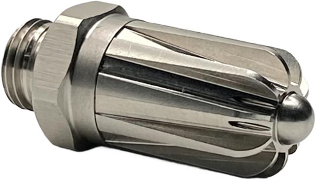 Buse d'air industrielle 1/4" silencieuse pour atelier (filetage externe)