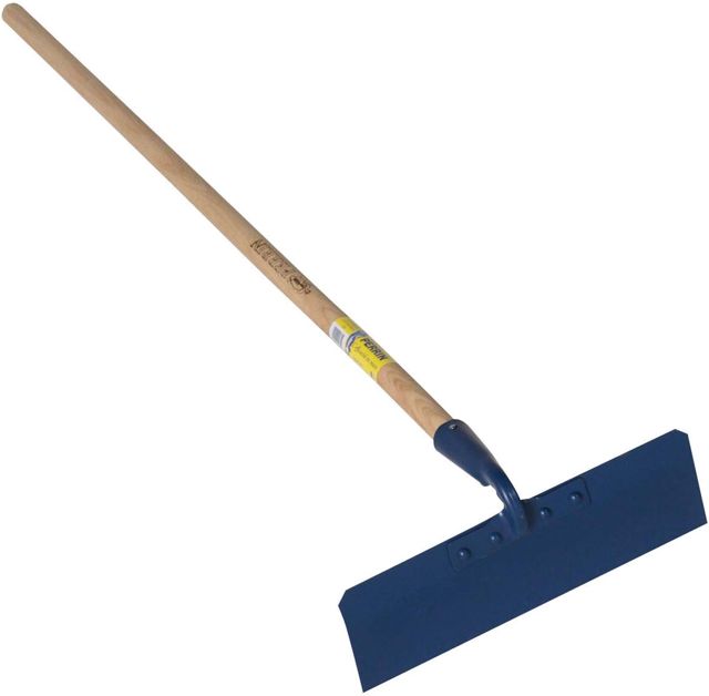 Outils Perrin Racloir Cantonnier Douille Forgée Emmanché Droit 130, 35cm Largeur