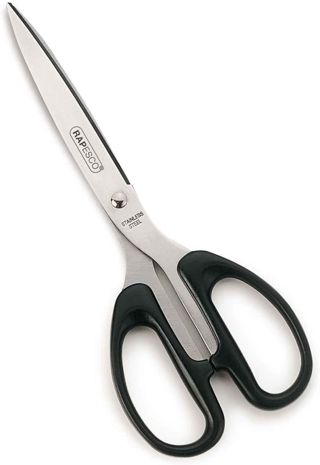 Rapesco CS0205B1 Ciseaux Essential 21cm en Acier Inoxydable, Noir