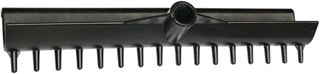 Râteau de piège à Sable, râteau de Bunker Golf 16 Dents Double Face piège à Sable Terrain Parcours Outils ratissage d'entretien