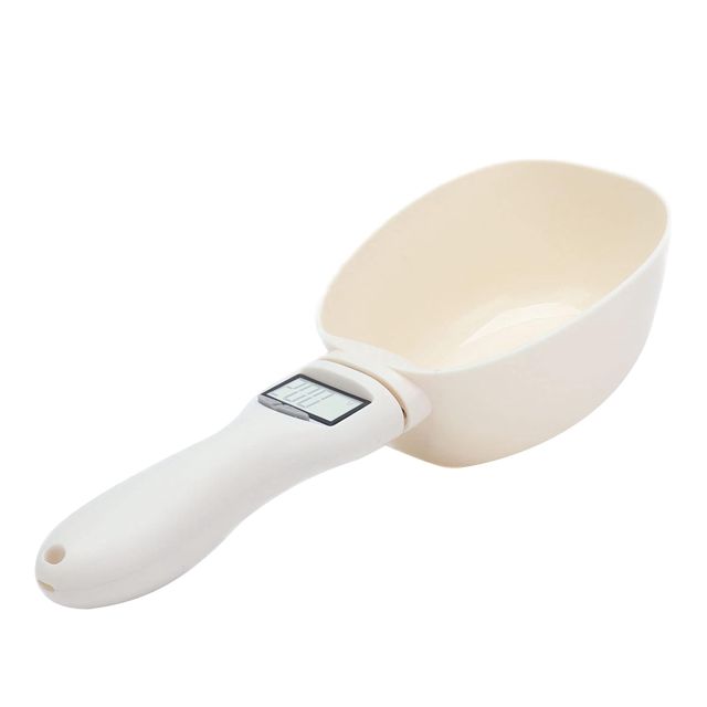 Cocoarm Balance Alimentaire Numérique ABS Cuillère Balance de Cuisine 800g 1g Précision avec Conversion d'unité LCD Cuillère Amovible pour l'alimentation des Animaux de Compagnie Cuisson café