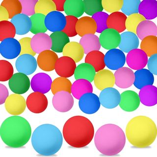 Balles de Ping-Pong, Multicolores, 40 mm, Lot de 40