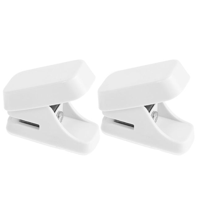 2 Pièces Mini Perforatrice Simple Champignon pour Journaux, École