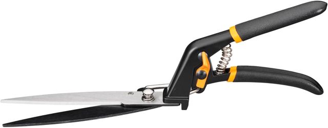 Fiskars Cisaille à gazon GS21, Poignée Soft-Touch, Longueur : 31 cm