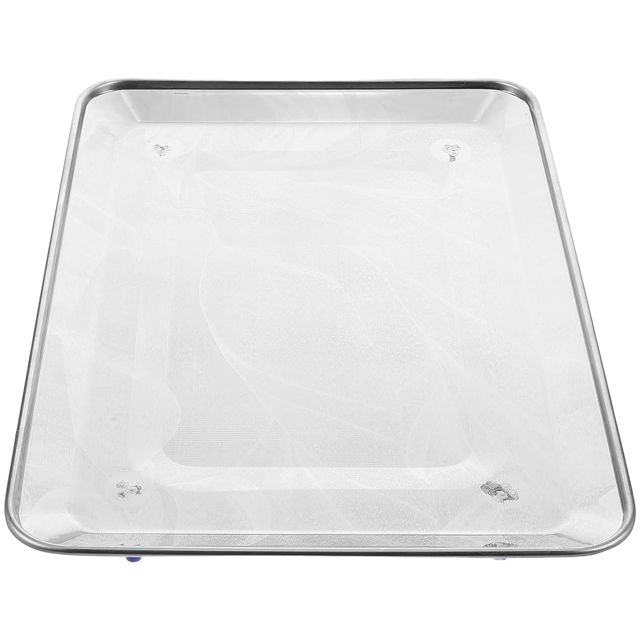 TOYANDONA Plateau de Pesée en Acier Inoxydable Réutilisable Installation Facile et Stabilité pour Balance Cuisine, Accessoire pour Fruits et Cuisson Cuisine