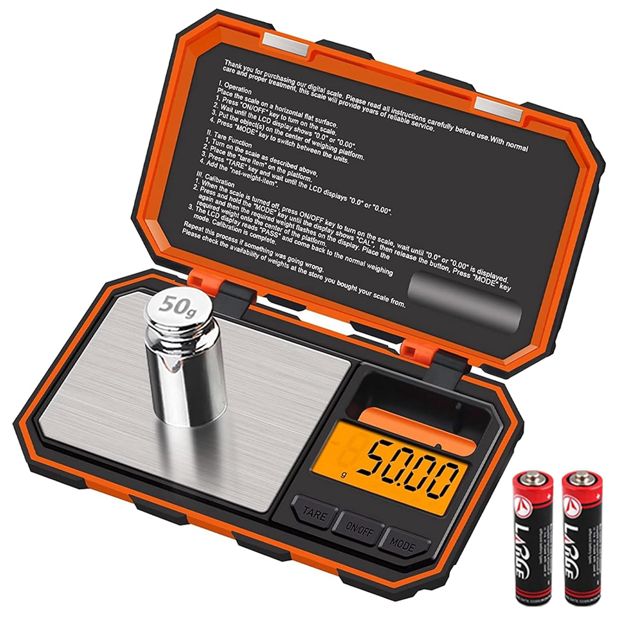 UNIWEIGH Balance numérique à grammes,200g0.01g Balance de poche pour bijoux