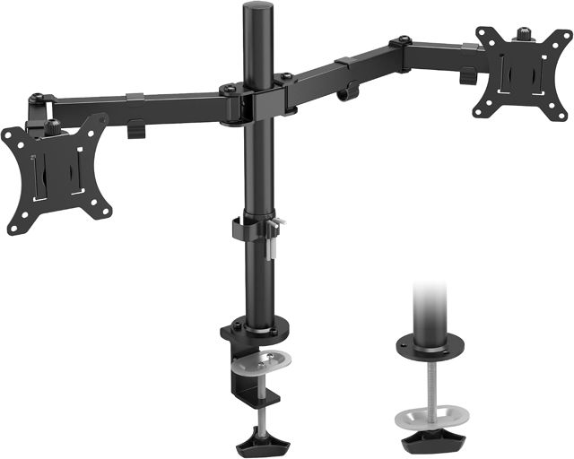 BONTEC Support Ecran PC 2 Ecran, 13-32 Pouces, 10 kg par Bras