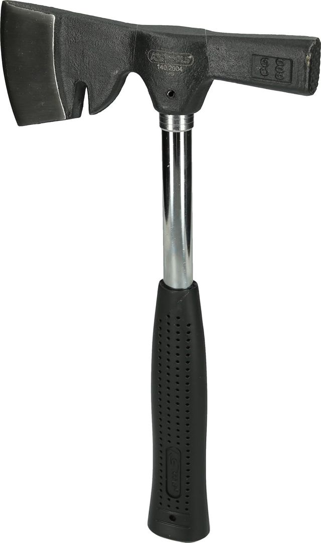 KS Tools 140.2004 Hachette de platrier 600g, manche acier tubulaire
