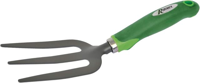Ribimex PROFS3 Pelle 3 dents Vert