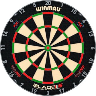 WINMAU Blade Serie – Cible de fléchettes steeldart Professionnelle série Blade – Cible steeldart Professionnelle homologuée Tournoi PDC – Blade X | 360 | Blade 6