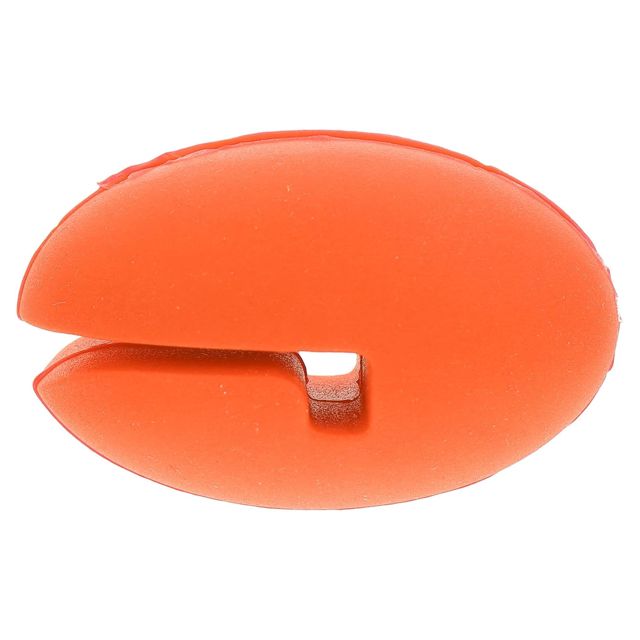Toyvian Pince Pour Thermomètre De Cuisson Silicone Orange Clip De Pot Anti-rayures Support De Température Flexible Pour Ustensiles Cuisine Friteuse