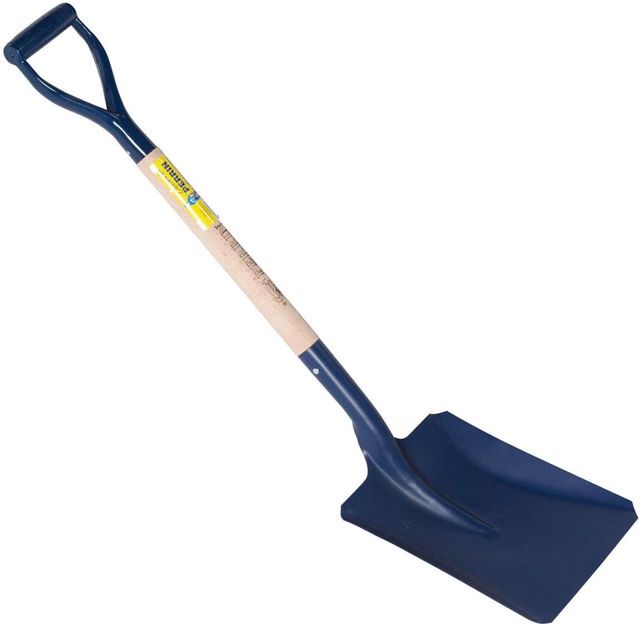 Outils Perrin Pelle Anglaise Emmanché Poignée YD, 22cm Largeur