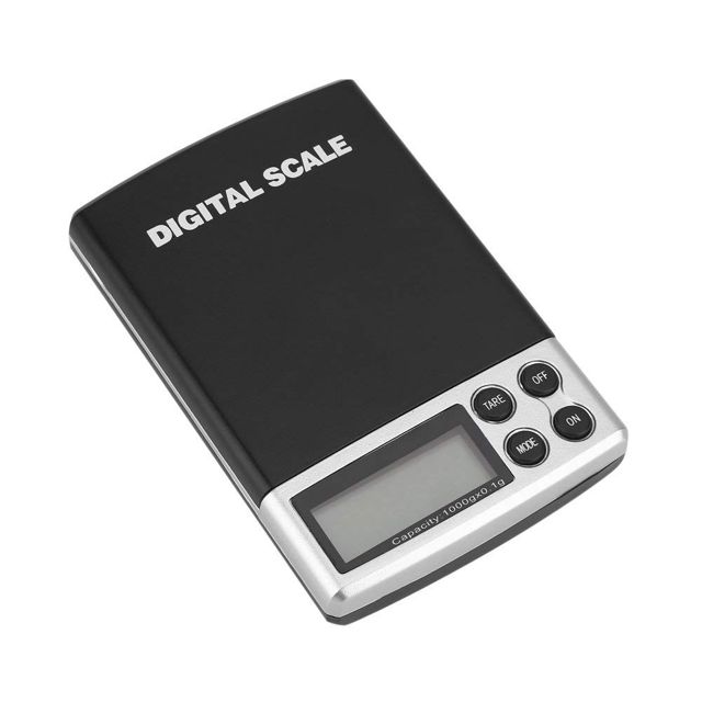 0.1g Mini Numérique Cuisine Échelle Multifonction Alimentaire Balance de Cuisine en Acier Inoxydable avec LCD Affichage pour Cuisson Cuisine Élégant Argent + Noir