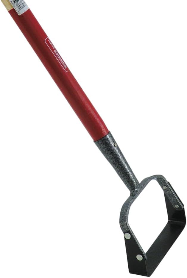 Grattoir de jardin - Avec manche bois 1,3 m, 16 cm