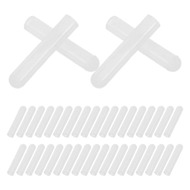 DOITOOL Lot de 50 Capuchons de Protection en Silicone Transparents pour Sonde de Thermomètre Cuisine, Résistants la Chaleur, Hygiéniques, pour Cuisson et Pâtisserie, Accessoires