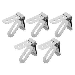 Thermomètre Cuisine 5 Pièces en Acier Inoxydable 304, Clip
