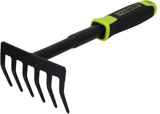 Black Tools® Poignée de Jardin | pour Nettoyer et desserrer | Poignée antidérapante | Protection Contre la Corrosion | Longueur 30 cm | Jardin, Seau, Bocal de Balcon, parterres